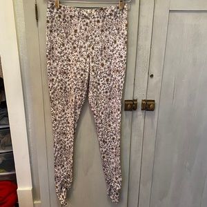 Floral leggings!